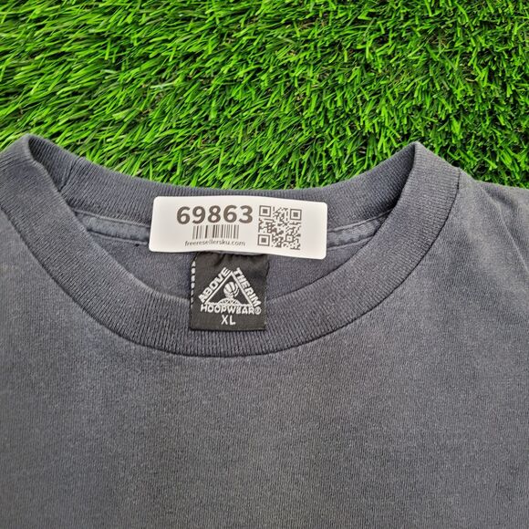 Vintage Reebok Above-The -Rim Shirt XL 23x27 Faded-Black - Picture 9 of 15